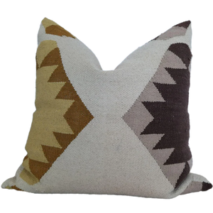 
            
                Load image into Gallery viewer, Bebandem Hand-Loomed Kilim Thick Cotton Cushion
            
        