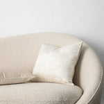 Talik Velvet Cushion - Cream