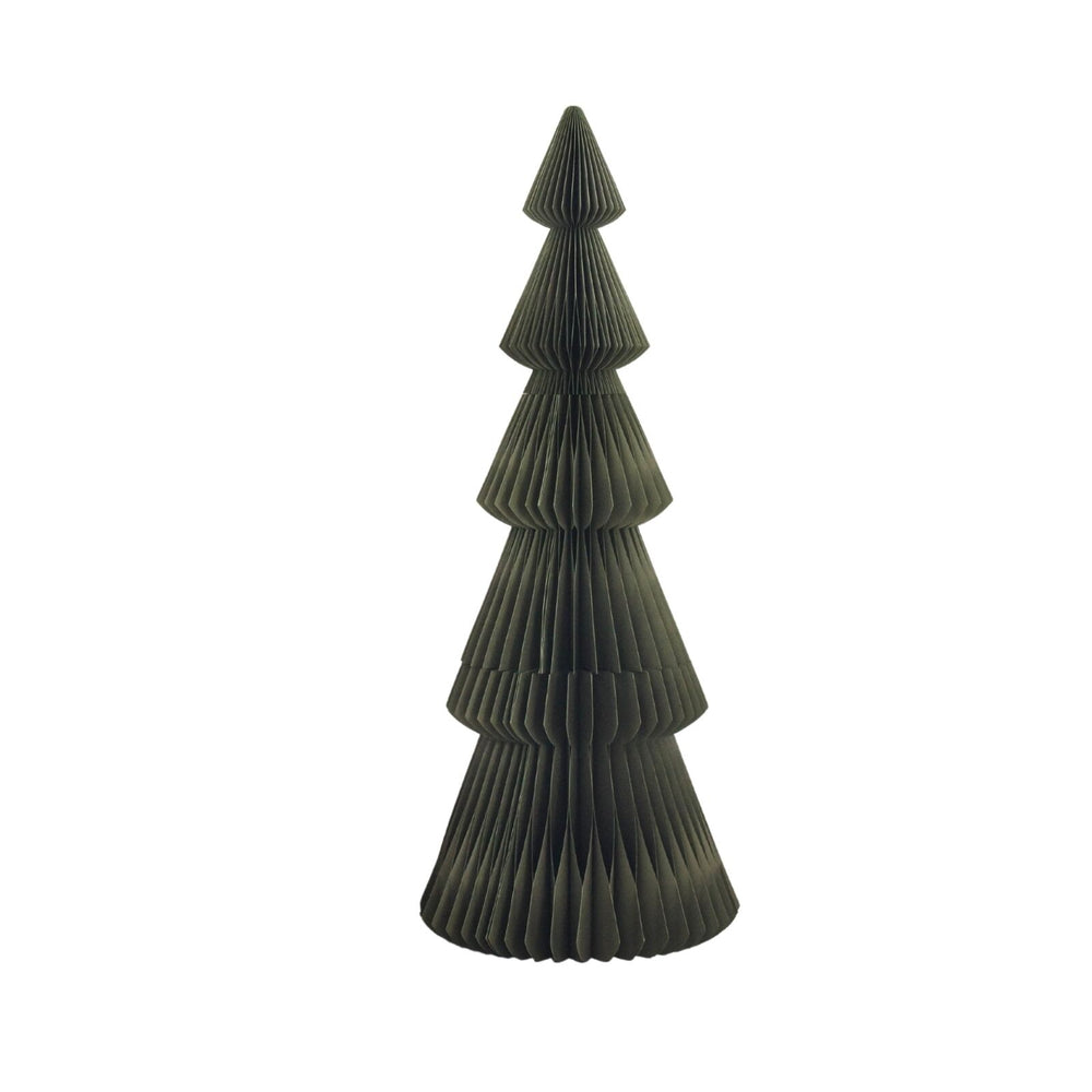 Paper Evergreen Tree Olive Green 180cm