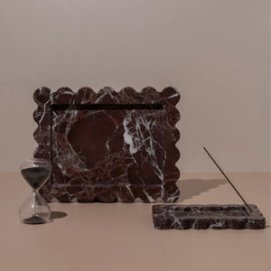 
            
                Load image into Gallery viewer, CoTheory Palazzo Medium Scalloped Tray - Rossa Levanto
            
        