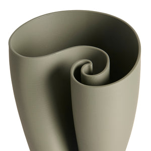 JADE Vase Olive Green