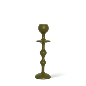 Infinity Candle Holder - Olive Medium