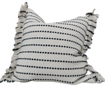 Manarola Fringe Heavyweight Cotton Texture Cushion