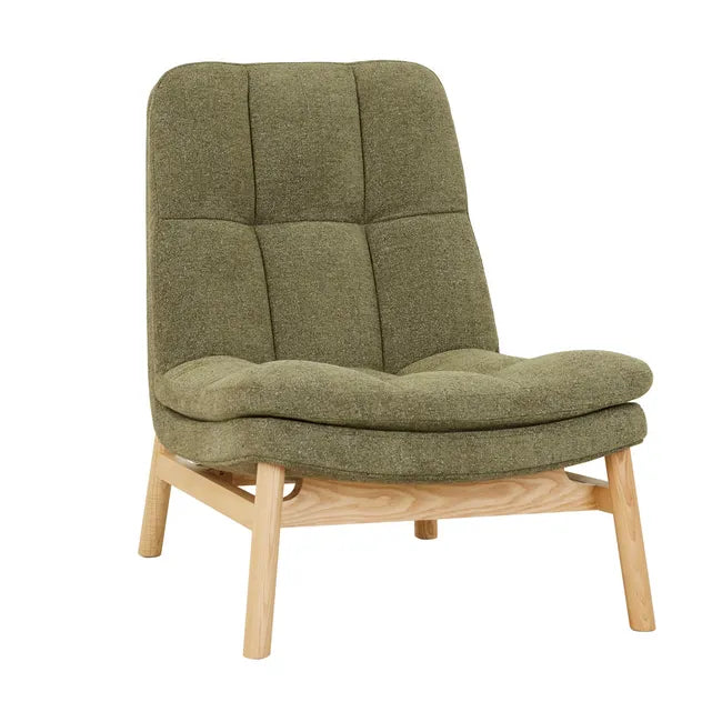 Kip Occasional Chair - Leek Green - Natural Ash