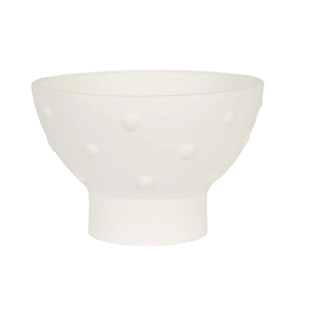 
            
                Load image into Gallery viewer, Mina Footed Bowl - Large Bone
            
        