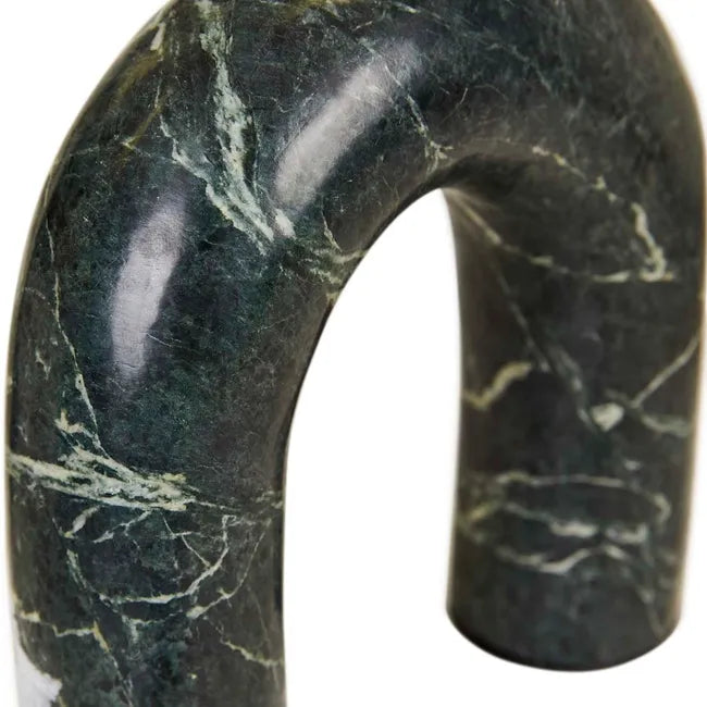 Rufus Arch Sculpture - Spider Green Marble