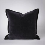 Evelyn Velvet Cushion - Midnight