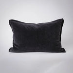 Evelyn Velvet Cushion - Midnight