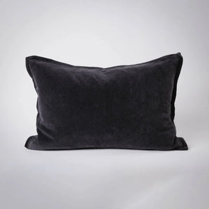 Evelyn Velvet Cushion - Midnight