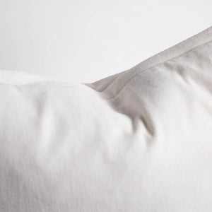 Evelyn Velvet Cushion - Off-White