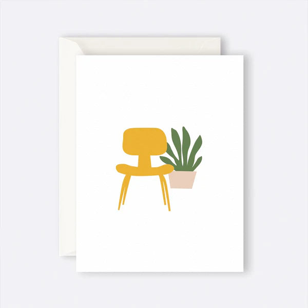 Card | Yellow Chair