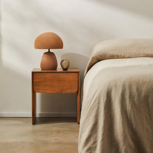 Calvin Table Lamp - Biscuit