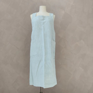 Champêtre Heavy Weight Pure French Linen Pinafore Cross Back