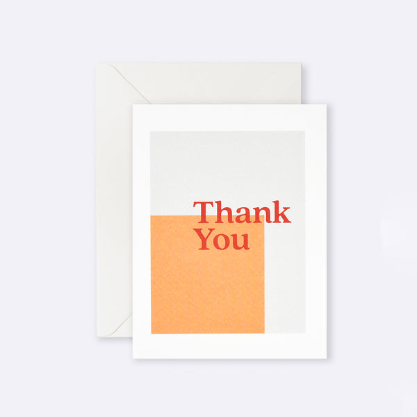
            
                Load image into Gallery viewer, Card | Thank You Orange Square
            
        