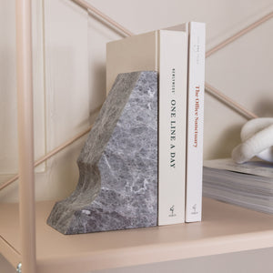 
            
                Load image into Gallery viewer, CoTheory Lunar Sculpted Bookend - Tundra Grey
            
        