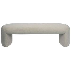 
            
                Load image into Gallery viewer, BENCH OTTOMAN TAUPE SHEARLING
            
        
