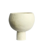 Simone Karras Medium Vessel White Raku