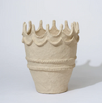 COTTON MACHE CROWN VESSEL HONEY XL