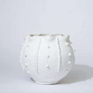 COTTON MACHE POBBLE VESSEL MOONLIGHT