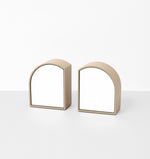 Archie Bookends Pair -Taupe