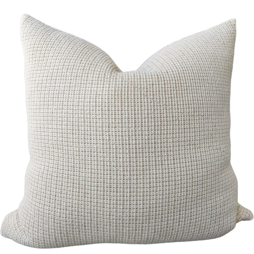 Amiens Jute Linen Cotton Waffle Texture Cushion