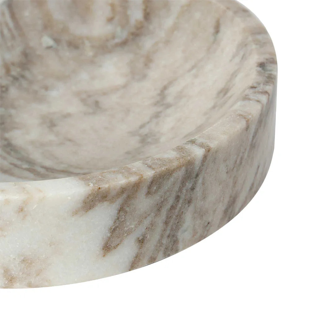 EARTH MARBLE BOWL BROWN
