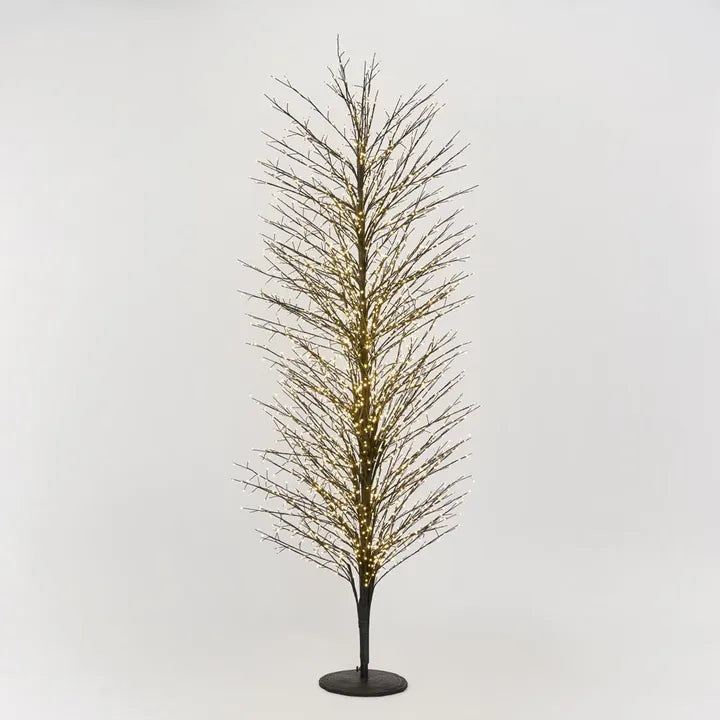 Black Christmas Tree 210cm