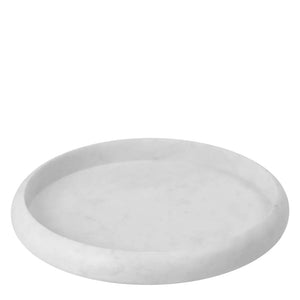 SANTIAGO MARBLE TRAY WHITE