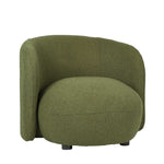 PLUME OCCASIONAL CHAIR OLIVE BOUCLE