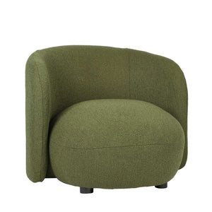 
            
                Load image into Gallery viewer, PLUME OCCASIONAL CHAIR OLIVE BOUCLE
            
        