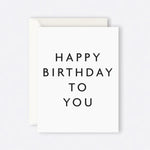 Card | Happy Birthday To You