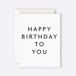
            
                Load image into Gallery viewer, Card | Happy Birthday To You
            
        