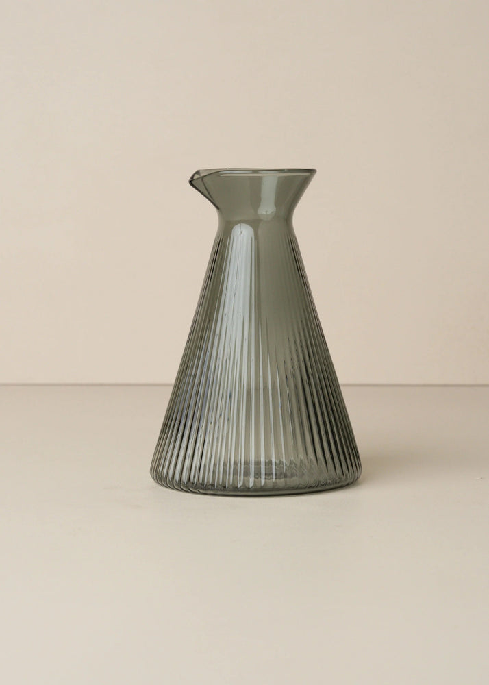 Kairos Angular Carafe | Smoke