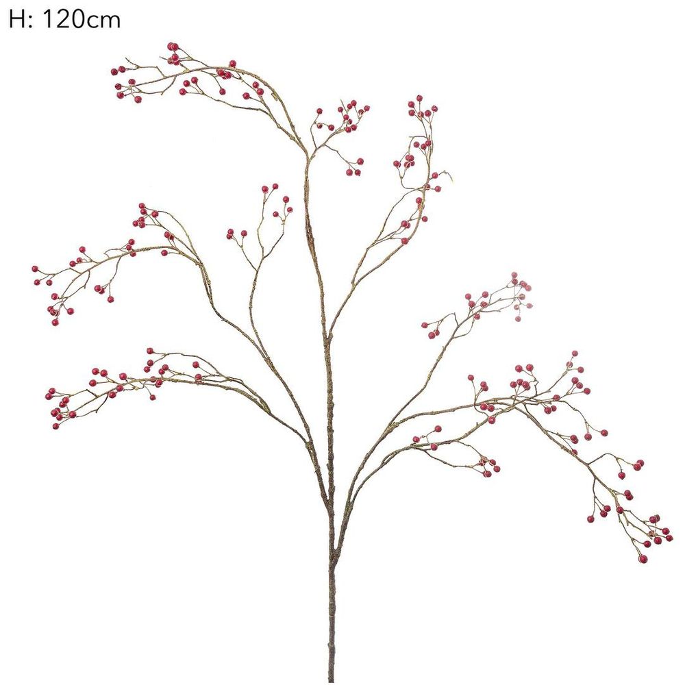Mini Berry Branch 1.2M Red – Ikos Home Pty Ltd