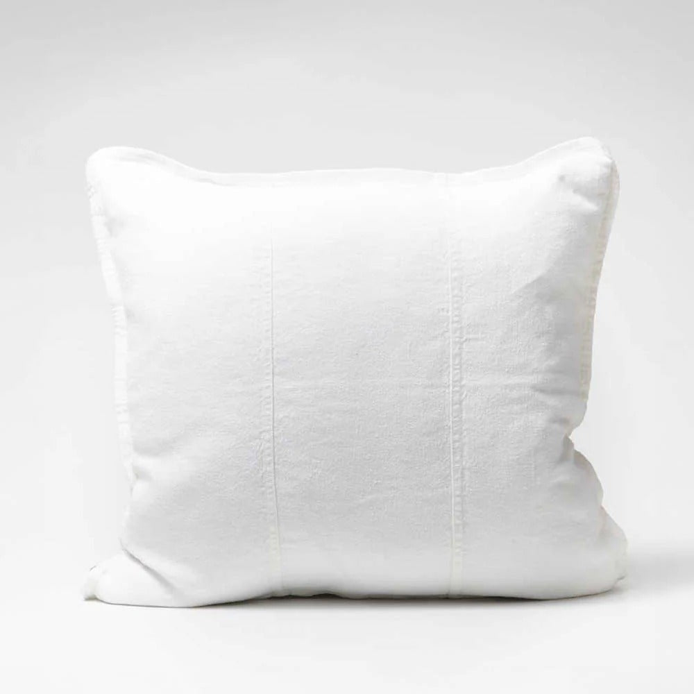 Luca® Boho Linen Cushion - Off White