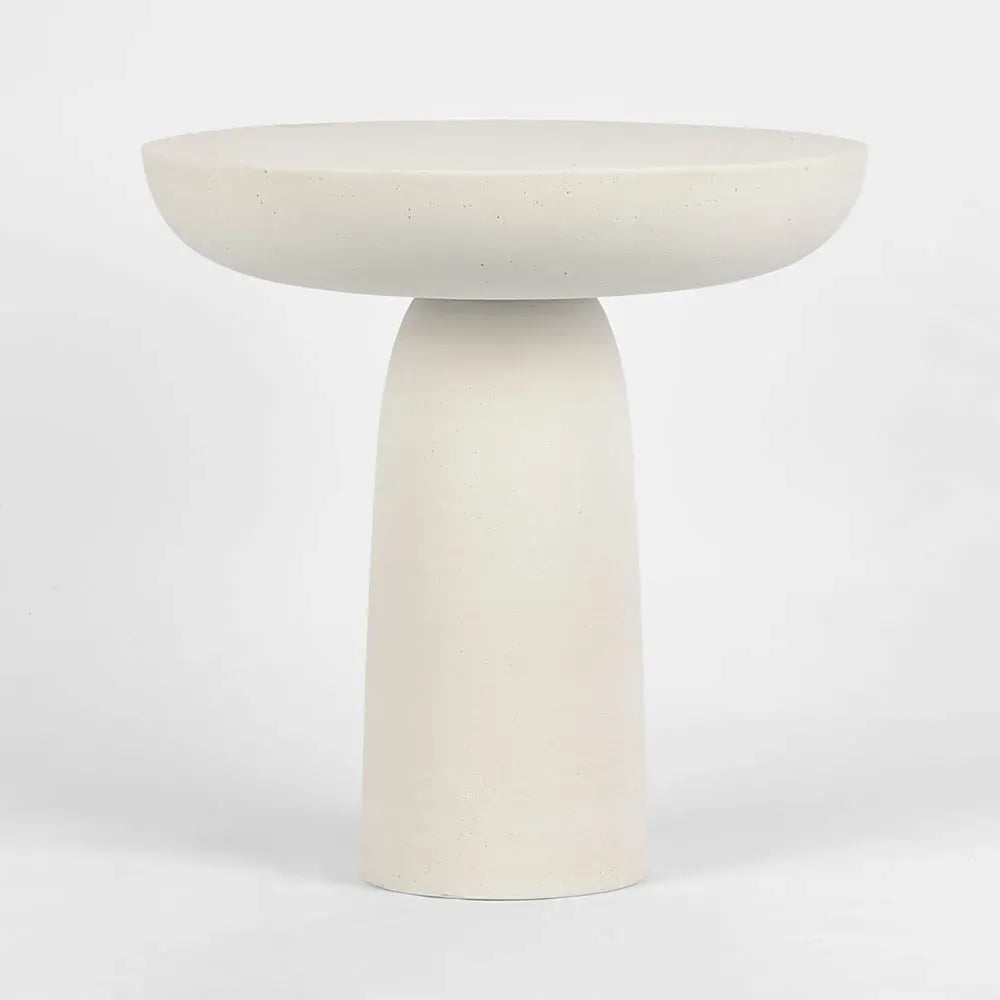 Pablo Side Table Round Chalk
