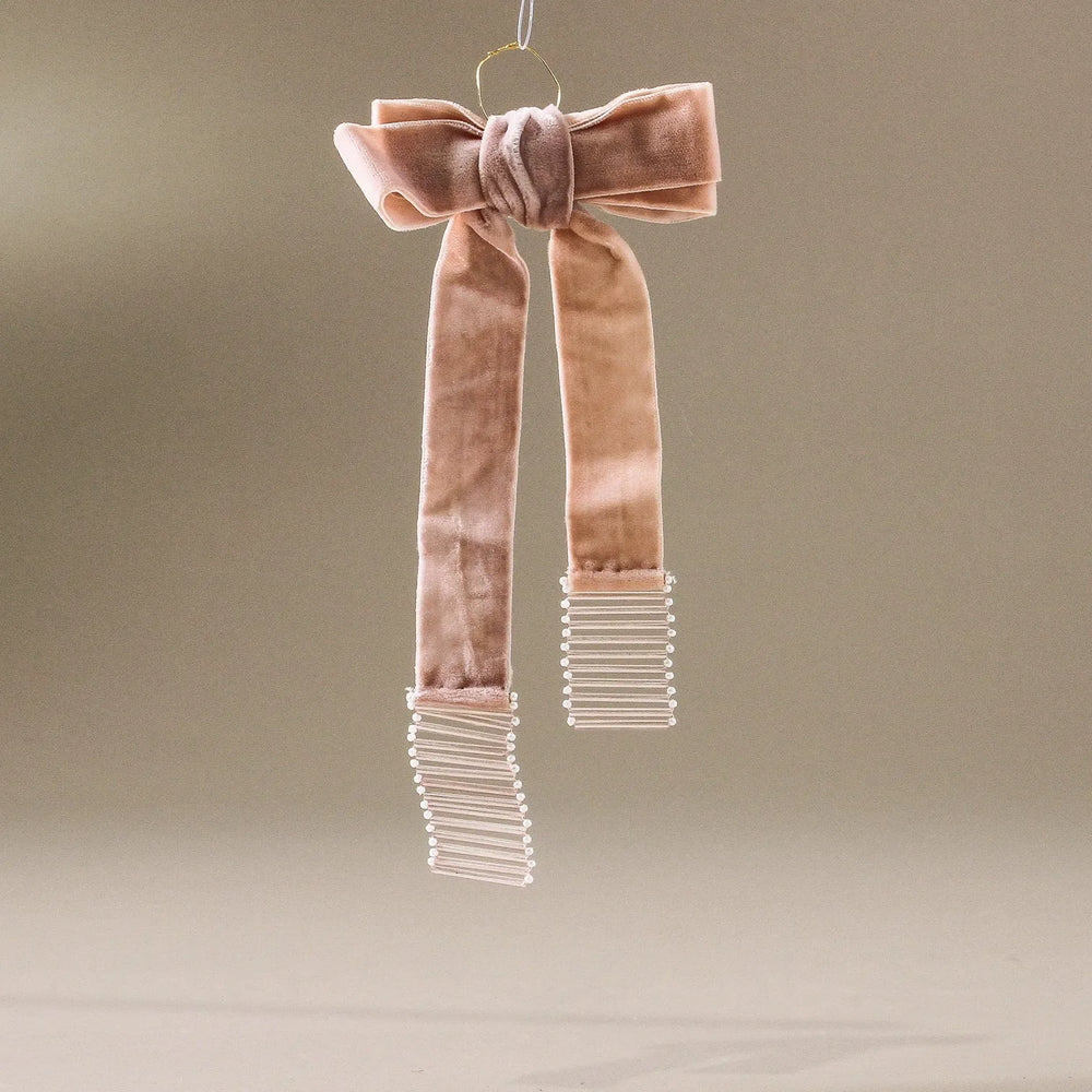 Velveteen Bow Decoration