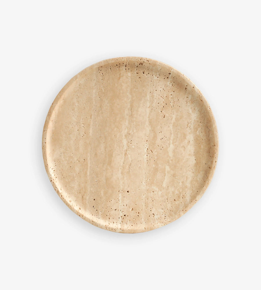 Linea Slim Tray - Travertine