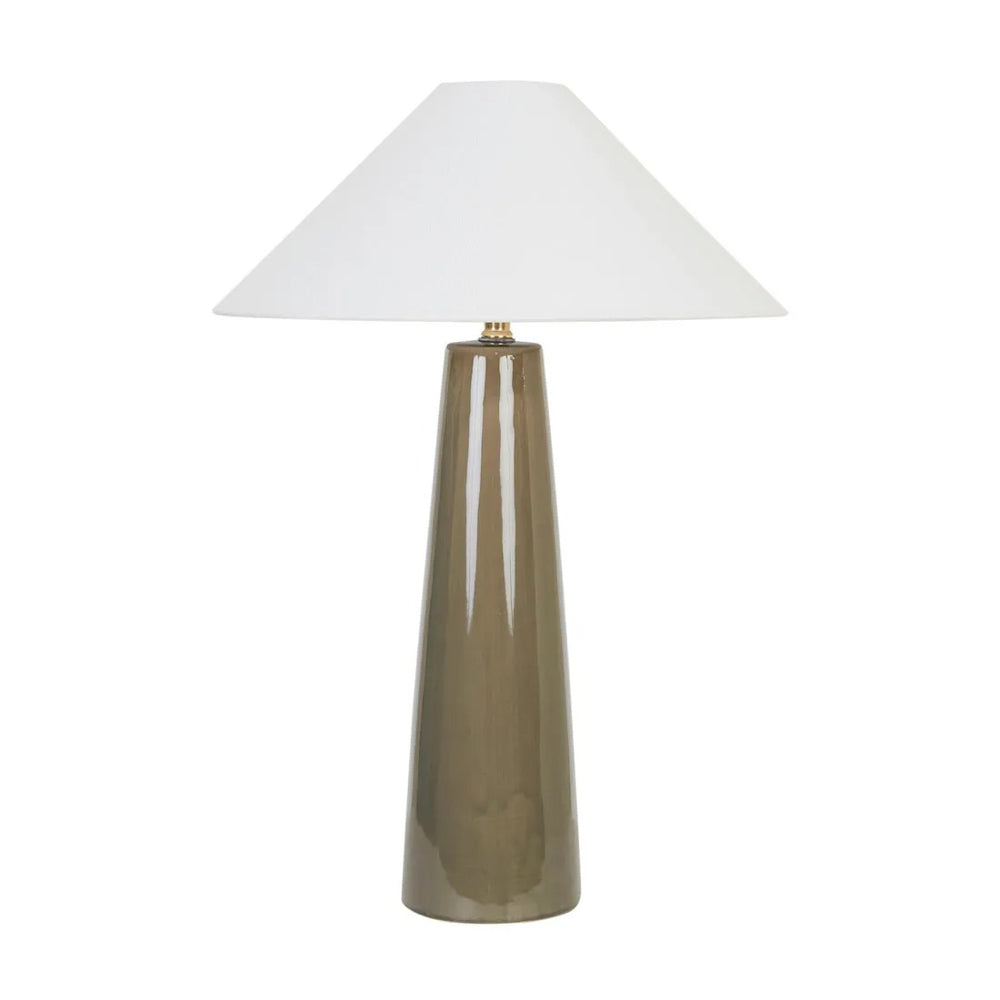 Lorne Canopy Table Lamp - Snowgum - White