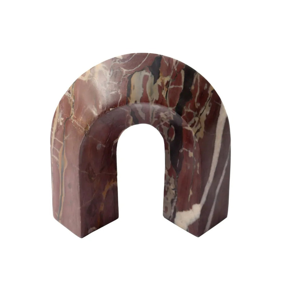 Rufus Vault Sculpture - Carmine Marble