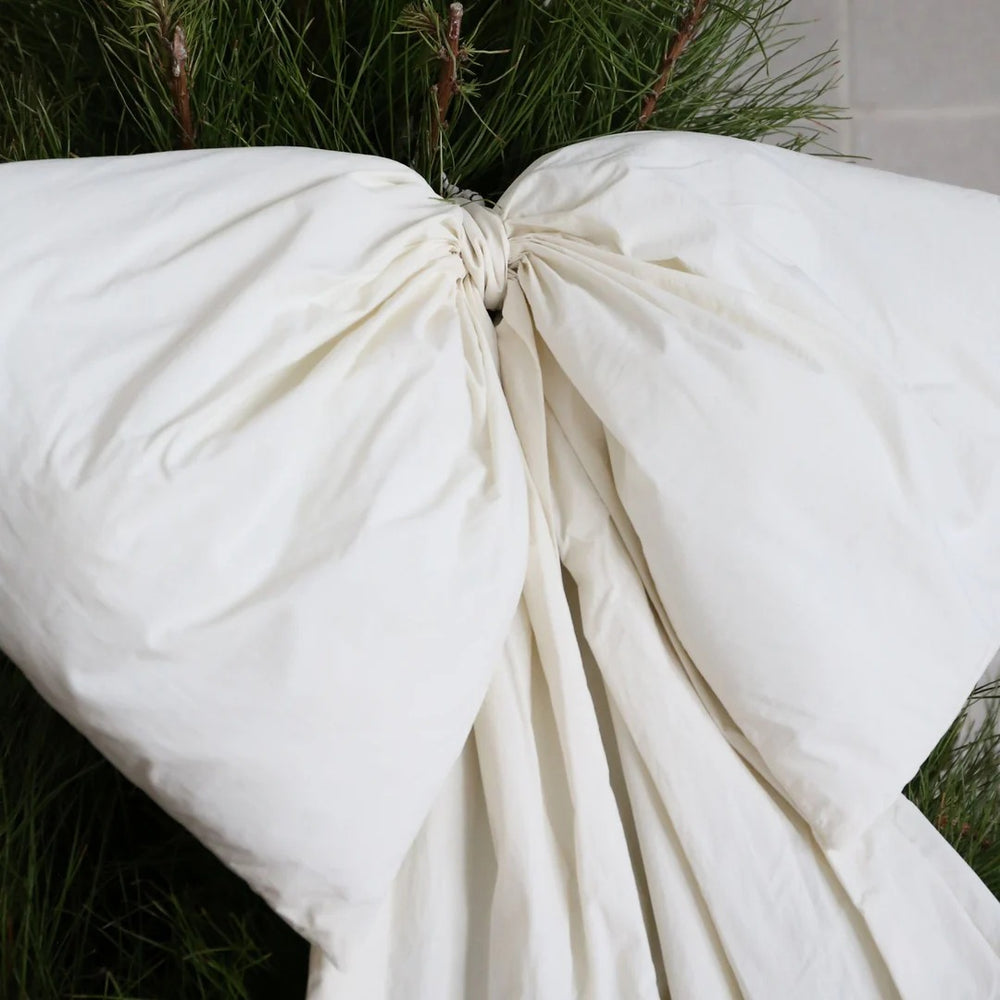 LUVA Door Bow, Large Cream