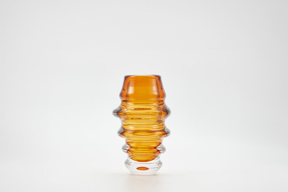 Cornet Vase Amber