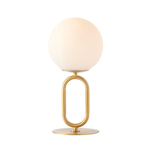 
            
                Load image into Gallery viewer, Orb Brass Desk Lamp
            
        