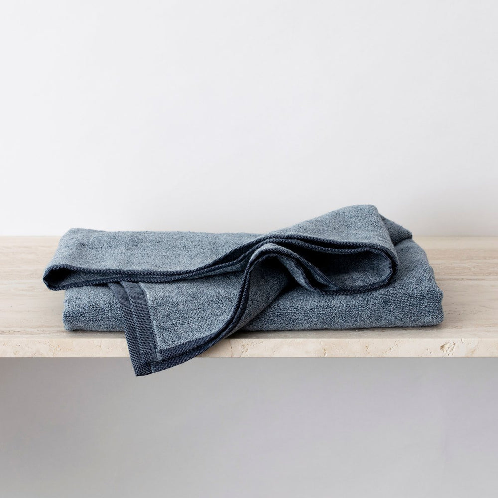 
            
                Load image into Gallery viewer, Cultiver Bath Towel - Denim
            
        