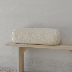 Boucle Bolster Cushion | Ivory