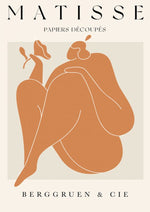 Matisse Orange Framed Print