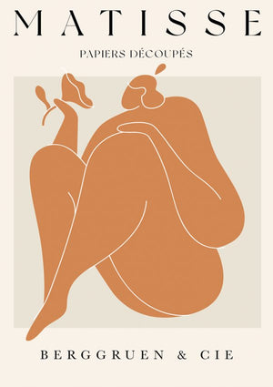 
            
                Load image into Gallery viewer, Matisse Orange Framed Print
            
        