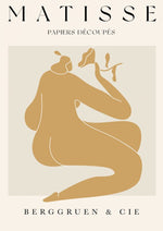 Matisse Gold Framed Print