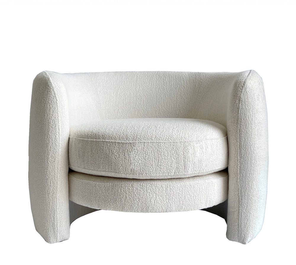
            
                Load image into Gallery viewer, CORA OCCASIONAL CHAIR CREME BOUCLE
            
        