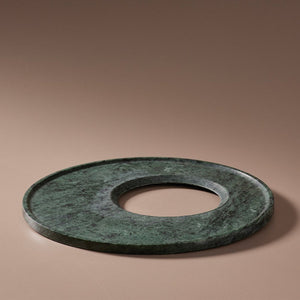 
            
                Load image into Gallery viewer, Axis Marble Bowl and Platter Set Green Marble
            
        